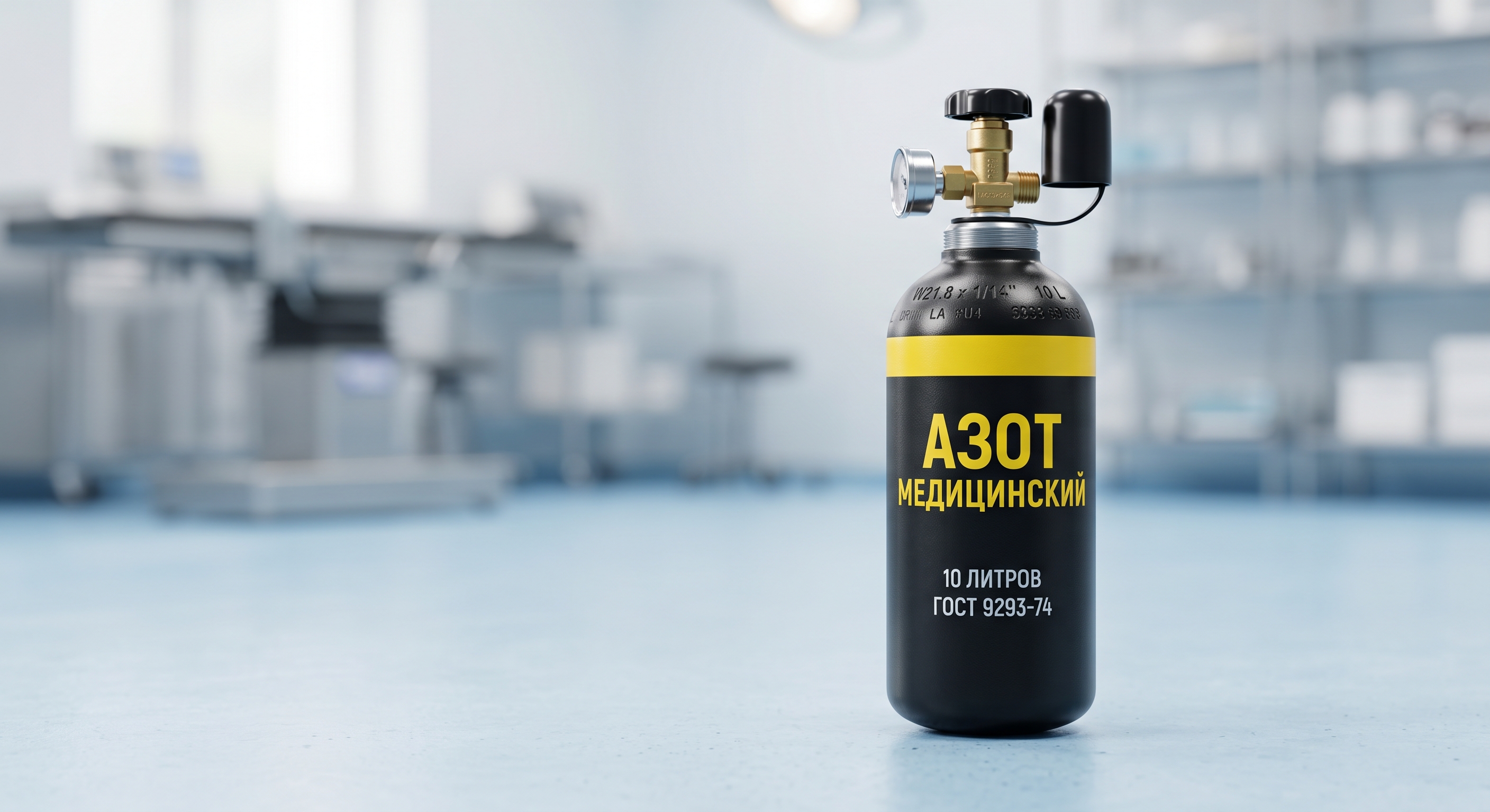 Баллон медицинского азота 10 литров